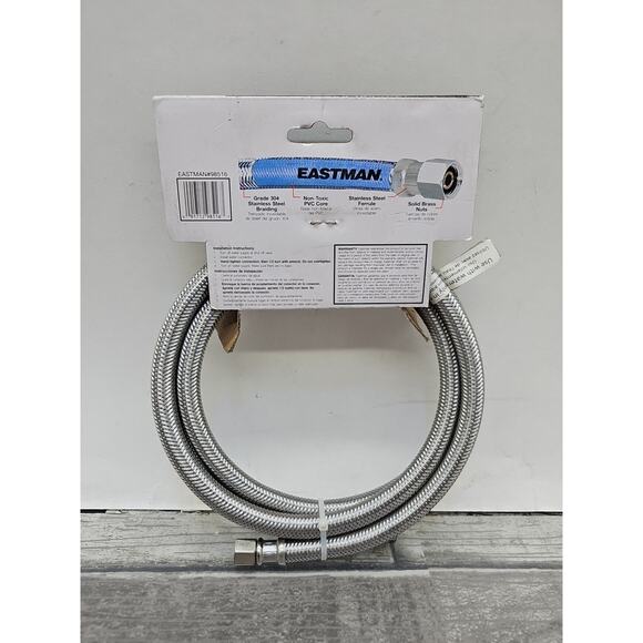 Eastman • 5' Ice Maker Connector Hose • 1/4" Inlet (0247027, PN: 98516) [D5] - Picture 5 of 12